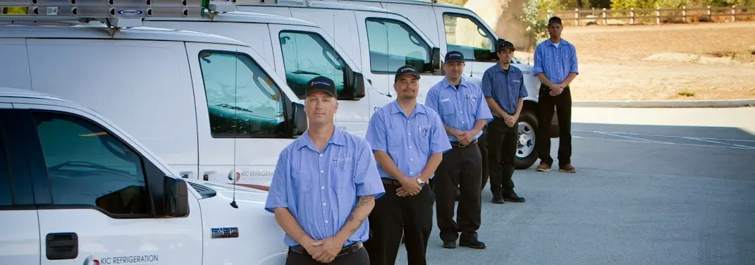 KIC Refrigeration crew ready for Mini Split Repair jobs across Arcata